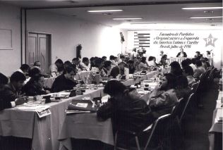 1º Encuentro del Foro de Sao Paulo_ en 1990_Brasil